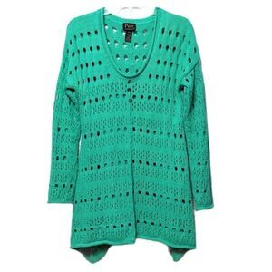 PURE Handknit Trapeze Knit Tunic Sweater M/L